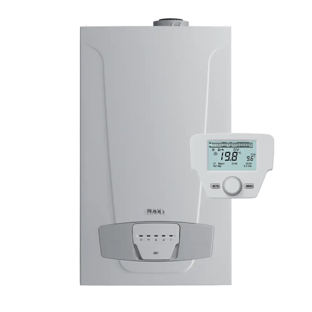 Котел газовый напольный конденсационный BAXI LUNA Platinum+ 1.24 GA (24 кВт) 763x450x345