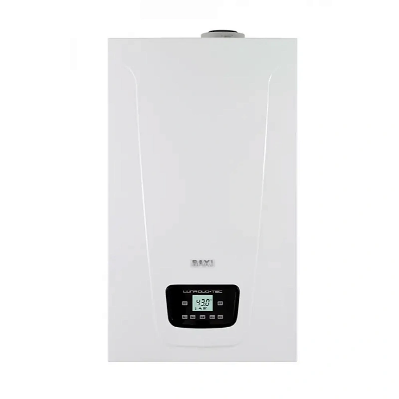 Котел газовый настенный конденсационный BAXI LUNA Duo-Tec E 1.128 (28 кВт) 763x450x345