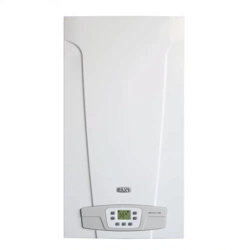 Котел газовый настенный двухконтурный BAXI ECO4S 18 F (18 кВт) 490x840x340
