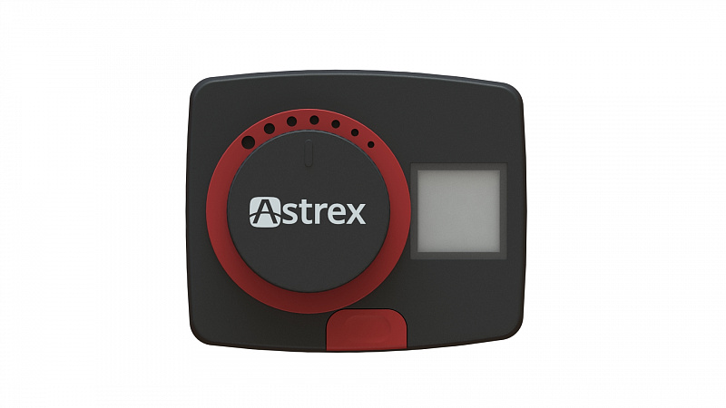Привод Astrex MFR с электронным термостатом 5-90°С и дисплеем, 230 В 83x92x
